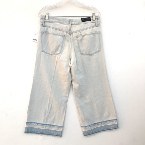 J BRAND Liza Ecstasy Wide Leg Culottes Crop Jeans - Picture 7 of 14